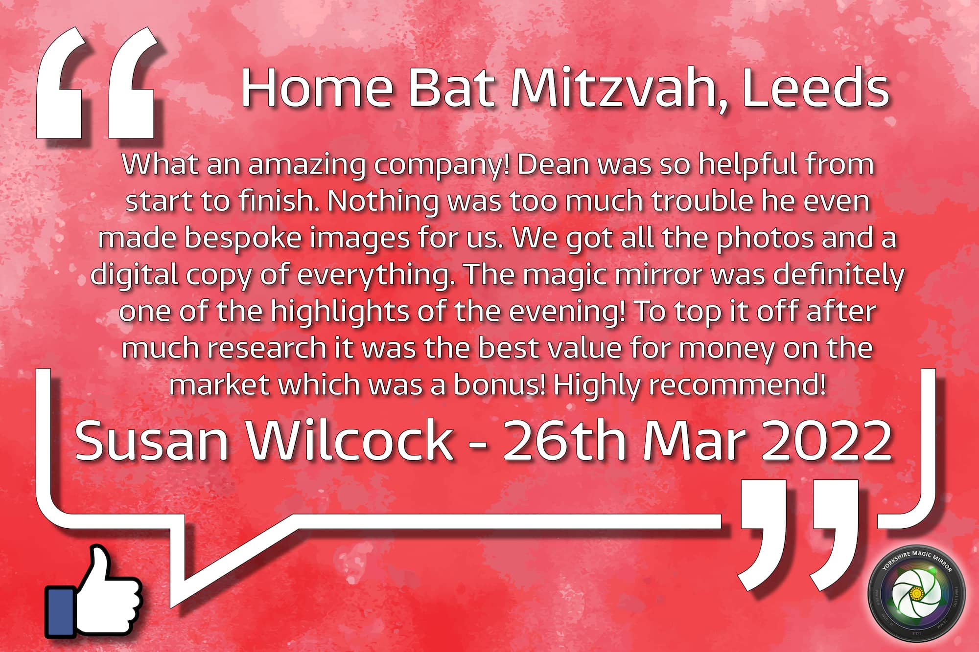 Home Party Leeds Susan Wilcock Bat Mitzvah 2022